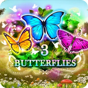 3 BUTTERFLIES